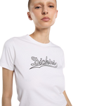 Loose Waves T-Shirt in White