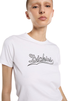 Loose Waves T-Shirt in White