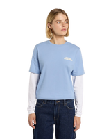 Torrey 2fer Long Sleeve T-Shirt in Endless Sky