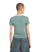 Plainville Ringer T-shirt in Stormy Sea