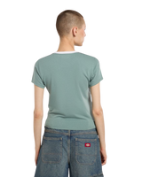 Plainville Ringer T-shirt in Stormy Sea