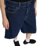 957 13" Denim Shorts in Dark Indigo