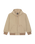 Unlined Canvas Hooded Bomber Jacket in Desert Sand