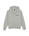The Dickies Mens Bolivar Zip Hoodie in Grey Melange