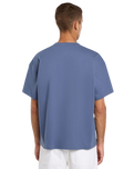 Loose Wave T-Shirt in Retro Indigo