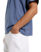 Loose Wave T-Shirt in Retro Indigo