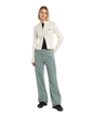 Wellsville Full Zip Cardigan in Egret