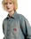 The Dickies Womens Mina Denim Shacket in Aged Fade
