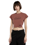 The Dickies Womens Sahuarita T-Shirt in Maroon