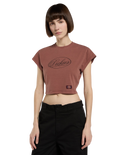The Dickies Womens Sahuarita T-Shirt in Maroon