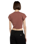 The Dickies Womens Sahuarita T-Shirt in Maroon