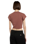 The Dickies Womens Sahuarita T-Shirt in Maroon