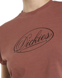 The Dickies Womens Sahuarita T-Shirt in Maroon