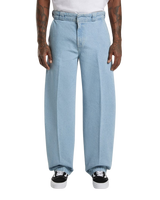 877 Barrel Leg Work Jeans in Vintage Aged Blue