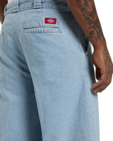877 Barrel Leg Work Jeans in Vintage Aged Blue