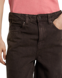 The Dickies Womens Maricopa Barrel Jeans in Dark Brown