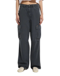 The Dickies Womens 247 Loose Cargo Trousers in Charcoal