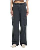 The Dickies Womens 247 Loose Cargo Trousers in Charcoal