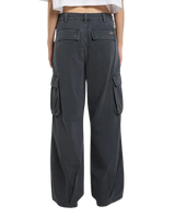 The Dickies Womens 247 Loose Cargo Trousers in Charcoal