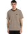 Oakport Stripe T-Shirt in Chocolate