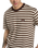 Oakport Stripe T-Shirt in Chocolate