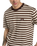 Oakport Stripe T-Shirt in Chocolate