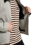 Oakport Stripe T-Shirt in Chocolate