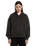 The Dickies Womens Sutcliffe Cropped Zip Hoodie in Black