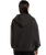The Dickies Womens Sutcliffe Cropped Zip Hoodie in Black