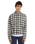 The Dickies Mens Jerome Cropped Flannel Shirt in Black