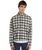 The Dickies Mens Jerome Cropped Flannel Shirt in Black