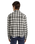 The Dickies Mens Jerome Cropped Flannel Shirt in Black