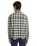 The Dickies Mens Jerome Cropped Flannel Shirt in Black
