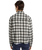 The Dickies Mens Jerome Cropped Flannel Shirt in Black