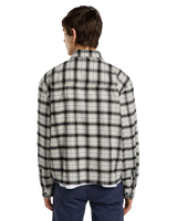 The Dickies Mens Jerome Cropped Flannel Shirt in Black