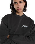 The Dickies Mens Cornville Sweatshirt in Black