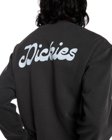 The Dickies Mens Cornville Sweatshirt in Black