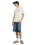 The Dickies Mens Paradise T-Shirt in Egret