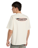 The Dickies Mens Bradenton T-Shirt in Egret