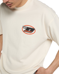 The Dickies Mens Bradenton T-Shirt in Egret