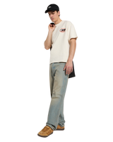 The Dickies Mens Bradenton T-Shirt in Egret