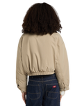 The Dickies Womens Eisenhower Puffer Jacket in Desert Sand