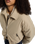 The Dickies Womens Eisenhower Puffer Jacket in Desert Sand