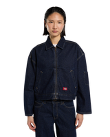 Edgewood Unlined Denim Jacket in Rinsed