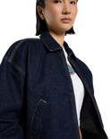 Edgewood Unlined Denim Jacket in Rinsed