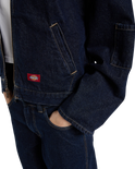 Edgewood Unlined Denim Jacket in Rinsed