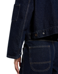 Edgewood Unlined Denim Jacket in Rinsed
