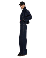 The Dickies Womens Edgewood Unlined Denim Jacket in Rinsed