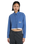 Shalimar Cropped Shirt in Dutch Blue