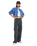 Shalimar Cropped Shirt in Dutch Blue